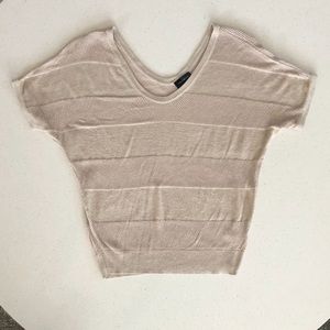 The Limited sparkly gold shirt